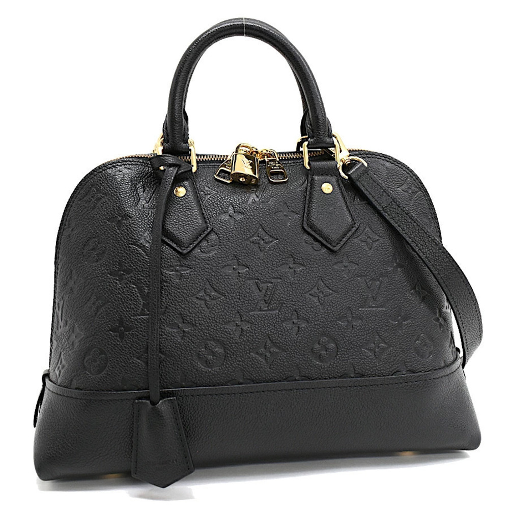 Louis Vuitton Neo Alma Monogram Empreinte Leather Noir Black